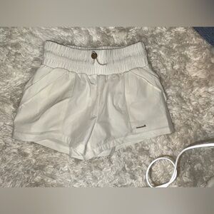 AVALANCHE Women's Drawstring Toggle 
High Waisted Reflective, Relaxed fit Nylon